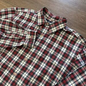 Ralph Lauren Classic Fit Men's Plaid‎ Button Down Sz XL Christmas Vibe Holiday